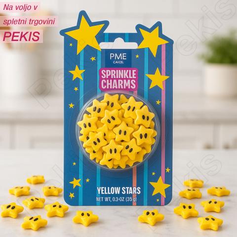 Posip (PME) Rumene zvezdice s šarmom