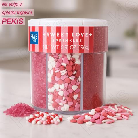 Komplet Posipov (6 oblik) Sladka ljubezen