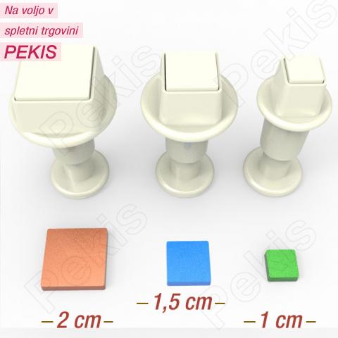 MINI kvadratki (modelčki na vzvod) 3 delni MINI kvadratki (modelčki na vzvod) 3 delni