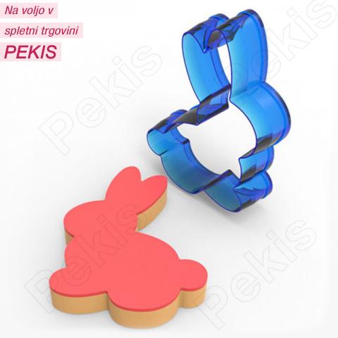 Modelček (8cm, moder) Zajček Modelček (8cm, moder) Zajček