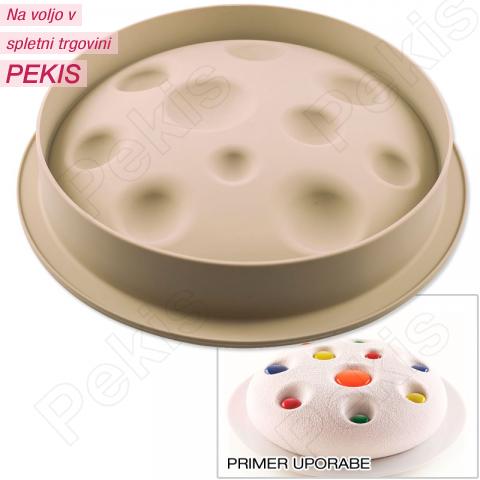 Silikomart silikonski pekač 3D LUNA Silikomart silikonski pekač 3D LUNA