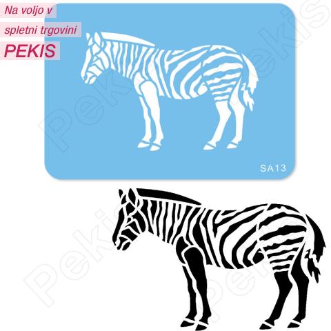 Šablona Zebra