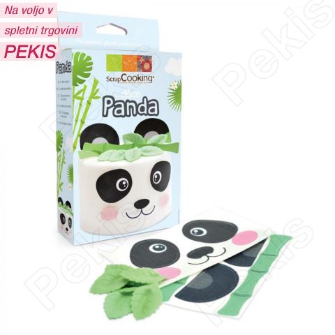 Wafer dekoracija panda