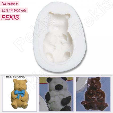 Silikonski modelček MEDVEDEK Silikonski modelček MEDVEDEK