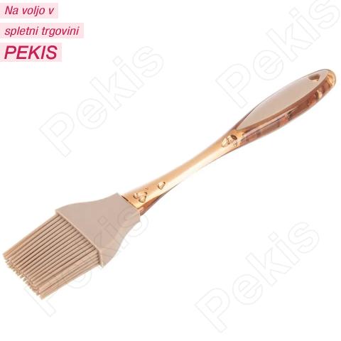 Silikonski čopič za pecivo (22 cm) natančno mazanje testa, glazure in pekačev