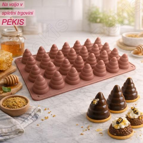 Silikonski model za čebelji panj