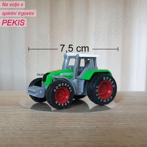 Figurica zelen Traktor