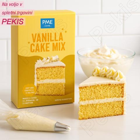 Vanilijeva torta – mešanica za popolno peko
