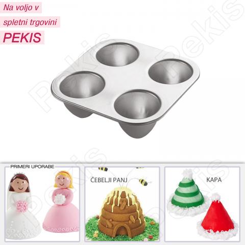 Wilton pekač za mini princesko, panj, smreko, kapo Wilton pekač za mini princesko, panj, smreko, kapo