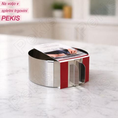 Nastavljiv obroč za peko OKROGEL - višina 7,6cm, pločevina ***-40%***