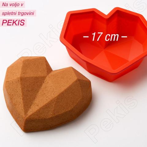 3D silikonski pekač SERDUCHO v obliki srca – popoln za romantične torte 3D silikonski pekač SERDUCHO v obliki srca – popoln za romantične torte