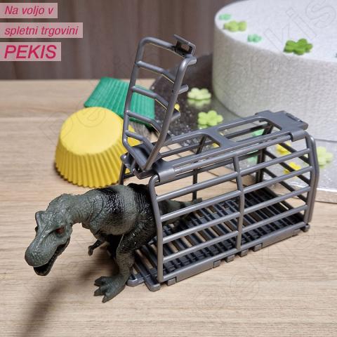 Dekorativni komplet (št.2) dinozaver v kletki Dekorativni komplet (št.2) dinozaver v kletki