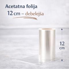Acetatna folija (višina 12 cm) debelejša