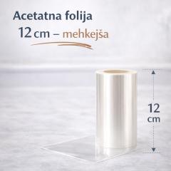 Acetatna folija (višina 12 cm) mehkejša