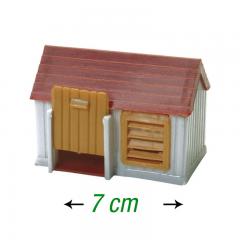 Dekorativna figurica (širina 7cm) hiša ali hlev