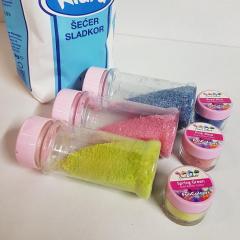 Barvni sladkor za sladkorno peno