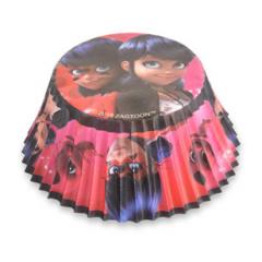 Papirčki za muffine Miraculous, Ladybug, Cat Noir