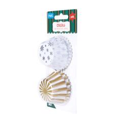 MINI Folija papirčki za muffine Blišč, 60 kom