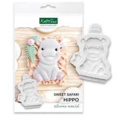Katy Sue silikonski modelček (Sweet Safari Hippo) safari Hippo