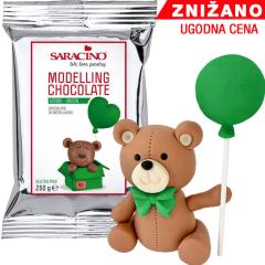 Čokolada za modeliranje Saracino (250g) ZELENA ***-43%***