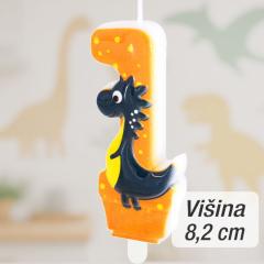 Svečka številka (1) Dinozaver