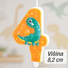 Svečka številka (4) Dinozaver