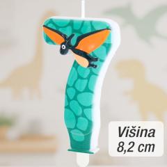 Svečka številka (7) Dinozaver