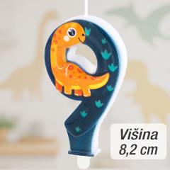Svečka številka (9) Dinozaver