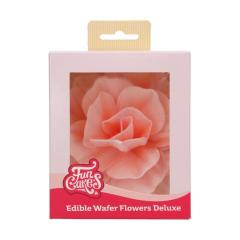 Wafer Pastelno roza Vrtnica (12,5cm) 1 kom