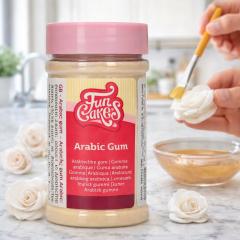 Gumi arabica, znan tudi kot akacijeva guma