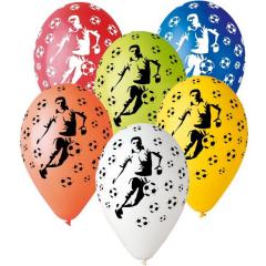 Baloni Nogomet (30cm, 5 kom) nogometaši