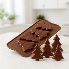 Silikomart silikonski modelček SMREKCE