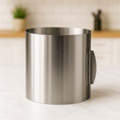 Nastavljiv okrogel obroč za peko – višina 20 cm za popolne torte, biskvite in sladice