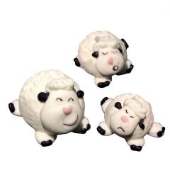 3 sladkorne ovčke (2,5 do 4,5 cm)