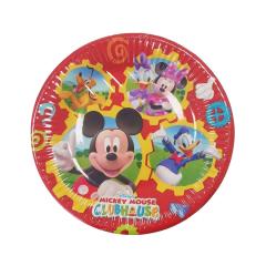 Papirnati krožniki Miki in Mini miška, Jaka, Jakica, Pluton, 18 cm