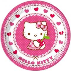 Papirnati krožniki Hello Kitty 23 cm