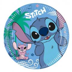 Papirnati krožniki Lili in Žverca (Lilo & Stitch)