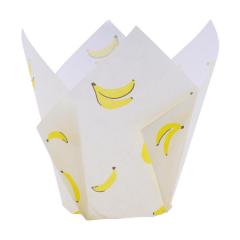 Papirčki za muffine Tulipani (24 kom) banane