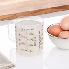 Merilna skodelica 0,25 l za tekočine, moko, riž, sol in sladkor