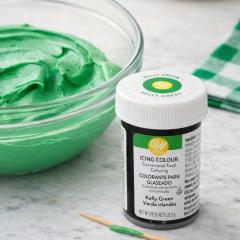 WILTON jedilno barvilo v pasti (Kelly Green) ČISTA ZELENA