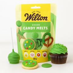 Wilton Candy Melts (Zelen) preliv za CakePopse in sladice