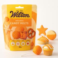 Wilton Candy Melts (Oranžen) preliv za CakePopse in sladice