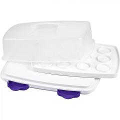 Wilton podolgovata embalaža 43x33cm (3 v enem) za prenos