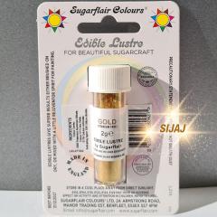 Sugarflair Gold (Zlata) barva v prahu