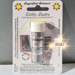 Sugarflair Platinum (Platina) barva v prahu
