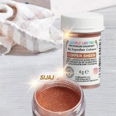 Sugarflair Copper Sheen (Bakreni sijaj) barva v prahu