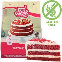 Mešanica Red Velvet (rdeča žametna torta), brez glutena 400g