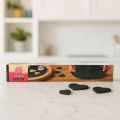 Valjana sladkorna masa (Fondant) ČRNA