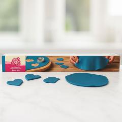 Valjana sladkorna masa (Fondant) Temno Modra