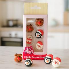 FunCakes sladkorna zimsko božična dekoracija FunCakes sladkorna zimsko božična dekoracija